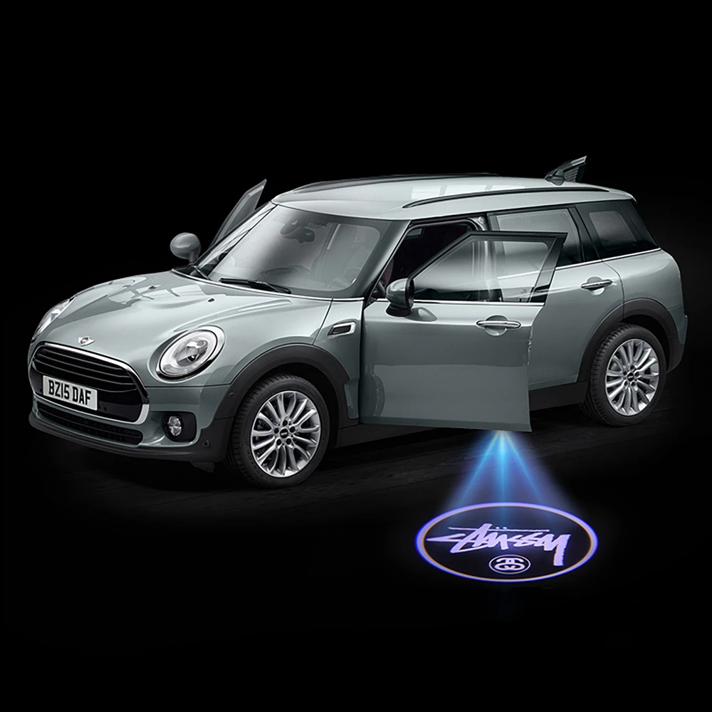 2 шт. проектор Ghost Shadow Light Добро пожаловать лампы лазерный проектор логотипа Автомобильная дверь с электроприводом Предупреждение задние габаритные огни 12В светодиодный автомобиль декоративные аксессуары