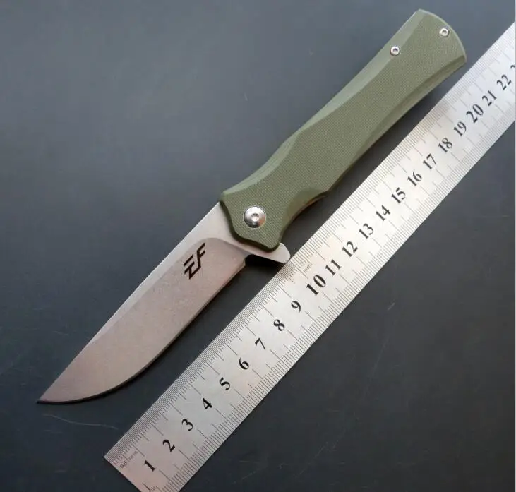 Eafengrow EF73 58-60HRC D2 лезвие G10 ручка складной нож инструмент для выживания кемпинга охотничий карманный нож тактический edc Открытый инструмент - Цвет: A3