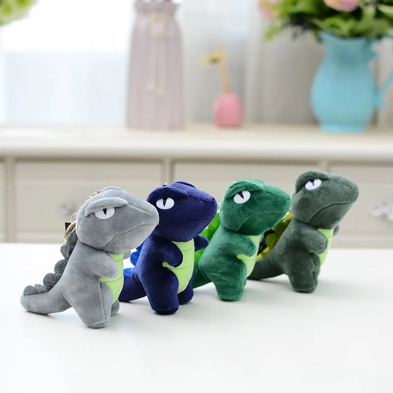 Милый мягкий брелок для ключей маленькая динозавр кукла плюшевые игрушки