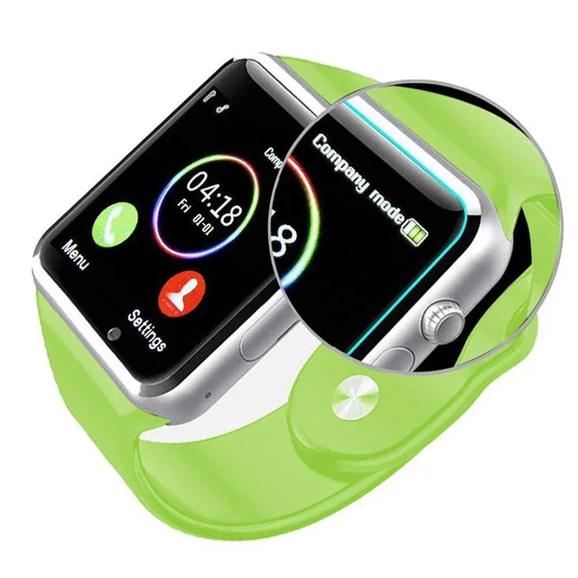 Новинка 2019 Bluetooth A1 Смарт часы спортивные наручные Поддержка 2G SIM TF камера Smartwatch