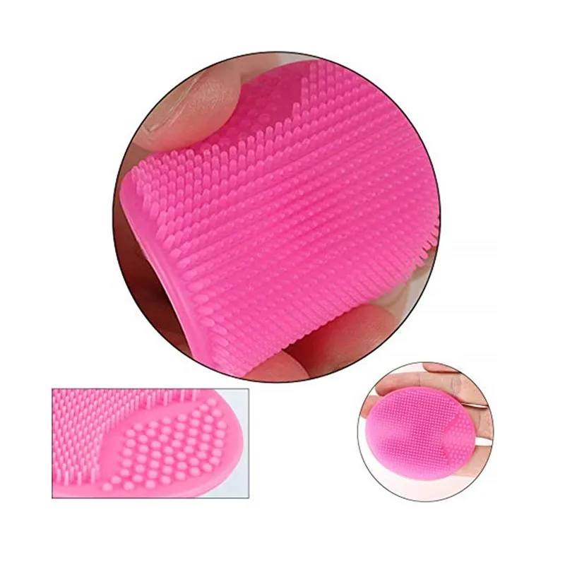1 шт. силиконовая щётка для чистки лица|Устройства лица| |