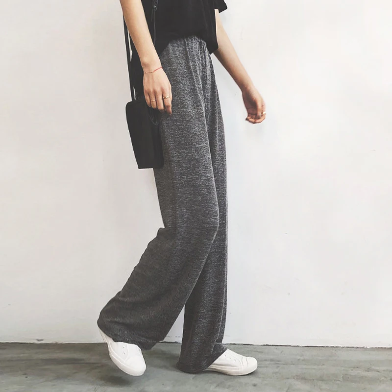 Широкие брюки свободные тонкие штаны для беременных модная одежда на весну и