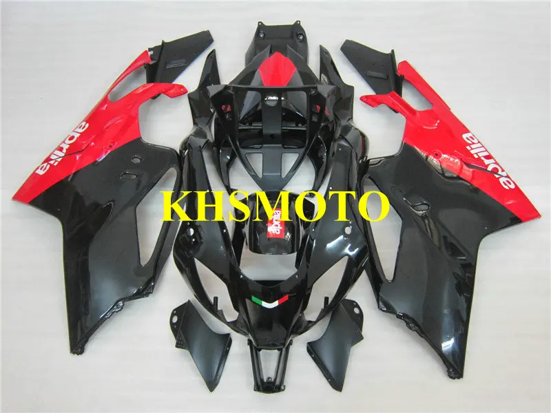 Комплект обтекателей для мотоцикла Aprilia RSV1000 03 04 05 06 RSV1000R 2003 2004 2005 2006 ABS красный