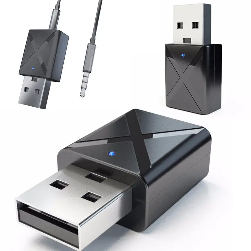 USB беспроводной Bluetooth 3 5 мм AUX аудио стерео музыкальный приемник адаптер для дома