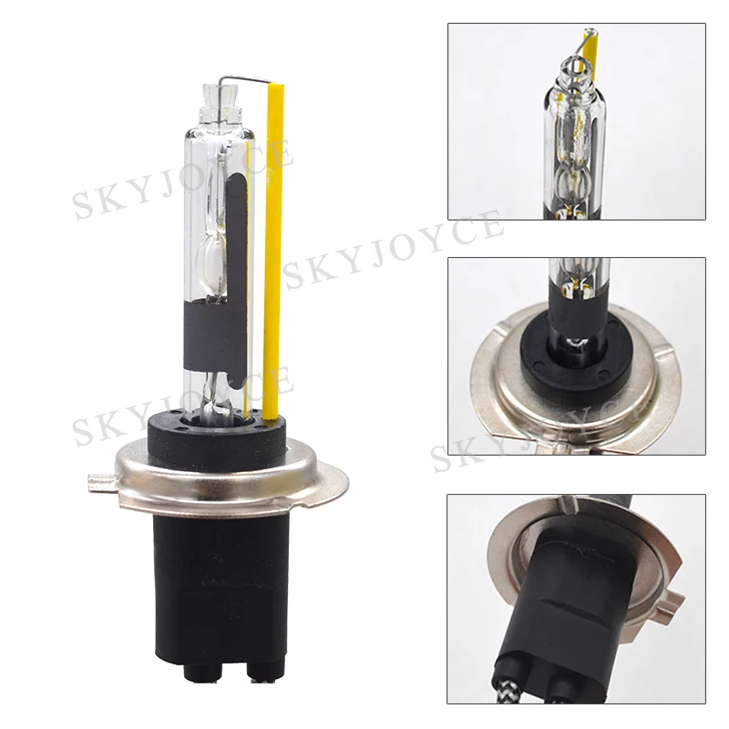 AC 55W Быстрый Яркий для автомобильных фар H7R HID комплект оригинальный ДЛТ F5 55 Вт