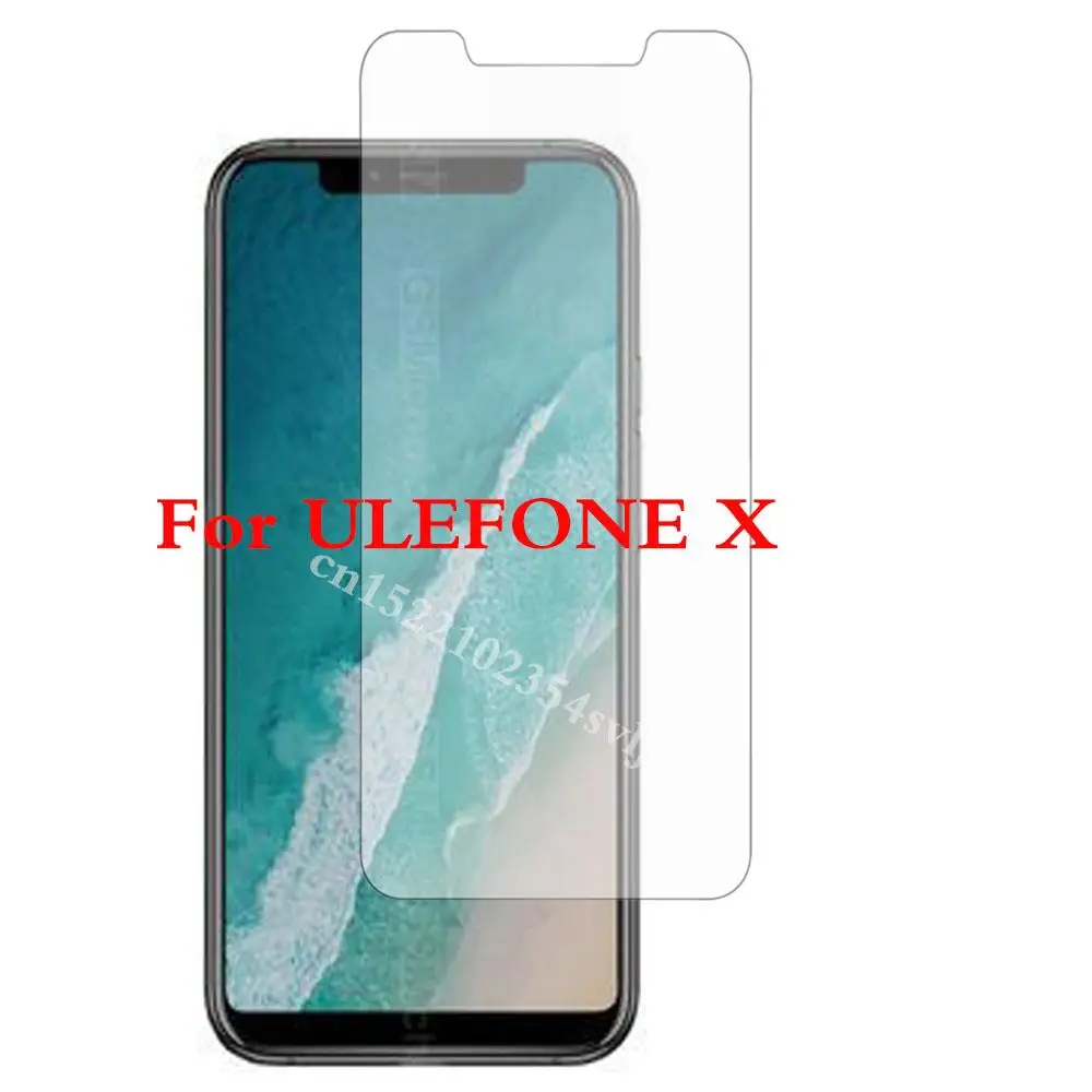Закаленное стекло для Ulefone x Защитная пленка экрана Взрывозащищенная фотопленка