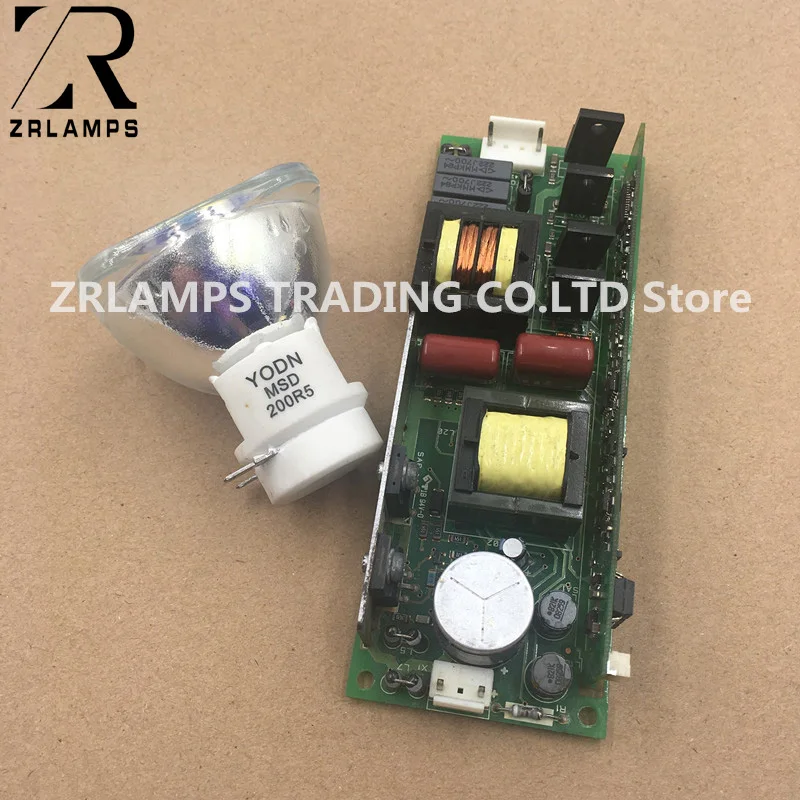ZRLAMPS 5R 200 Вт лампа MSD 5R YODN Platinum Sharpy 5R сценический свет/сценическая лампа для 200 Вт Луч движущаяся голова свет с балластом