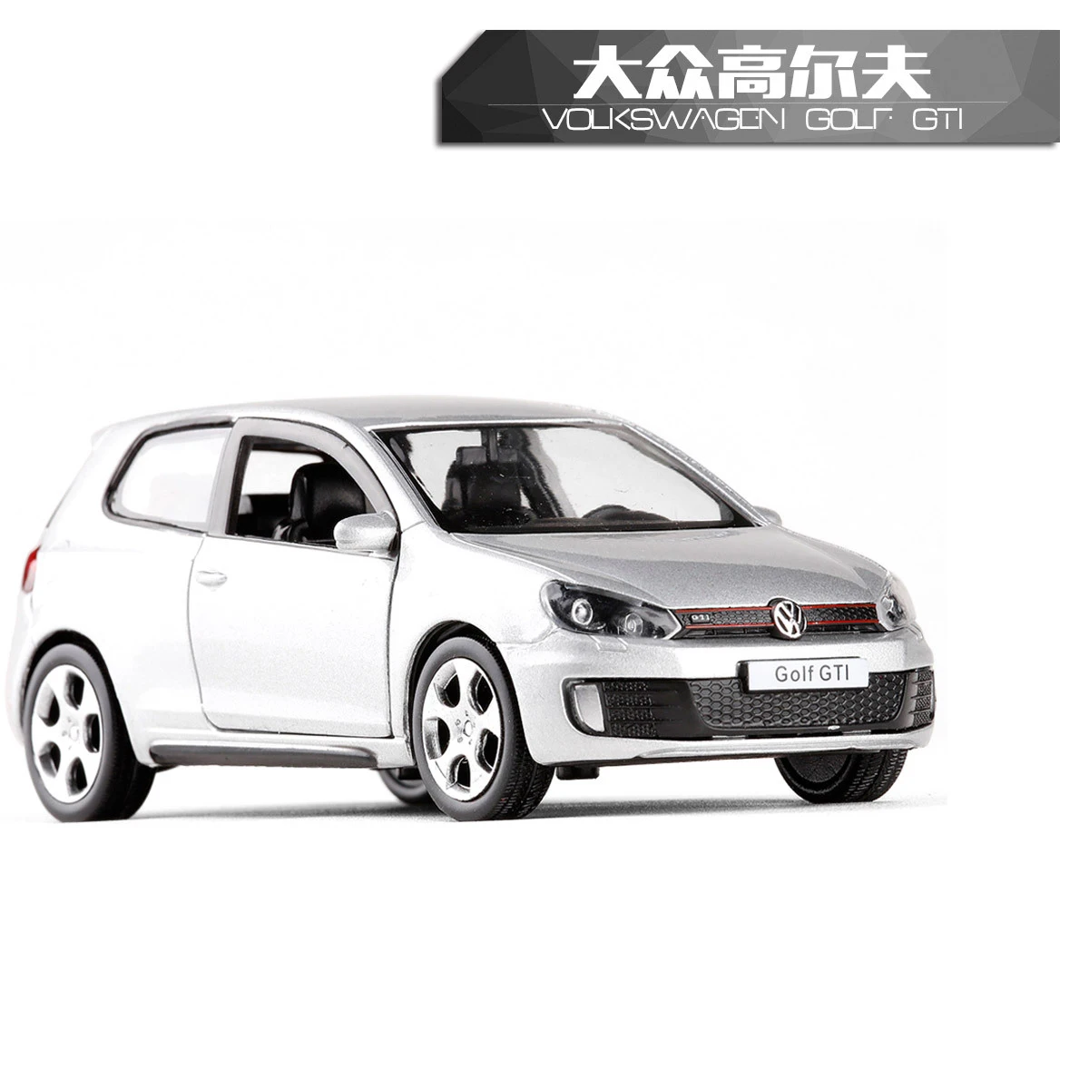 Модель автомобиля из сплава с высокой симуляцией RMZ city 1/36 VW Golf GTI MK6 литый