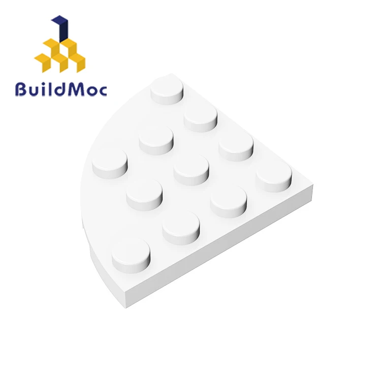 BuildMOC совместимые сборные частицы 30565 4x4 детали для строительных блоков DIY