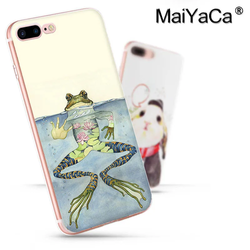 Новинка MaiYaCa прозрачный мягкий чехол для iPhone 8 7 6S Plus X 5S SE 5C | Мобильные телефоны и