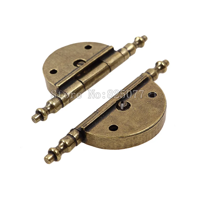 2 шт. 3-дюймовые античные бронзовые винтажные европейские головки короны круглые