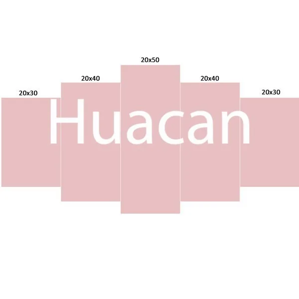 2030x2 2040x2 2050 Huacan алмазная живопись, фото на заказ, мульти-картинки, комбинированное изображение, стразы, полная квадратная/круглая Алмазная мозаика, подарок - Цвет: 2030x2 2040x2 2050