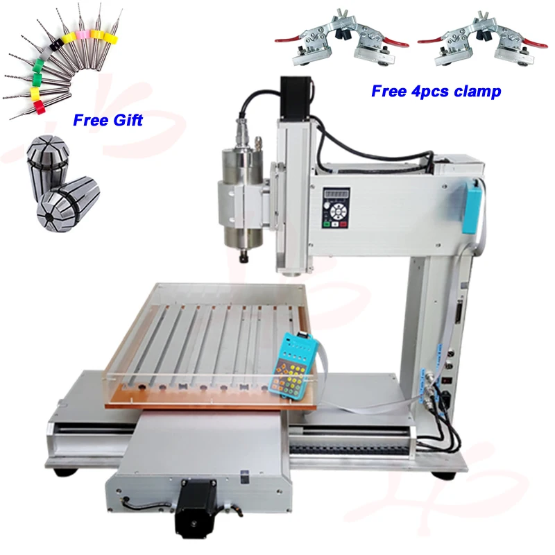 1500 Вт 2200 колонка типа CNC маршрутизатор гравер 6040 1.5кВт 2.2квт вертикальный