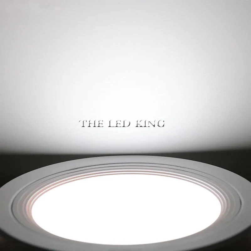 Встраиваемые светодиодные потолочные светильники 5 Вт 7 9 12 15 алюминиевая