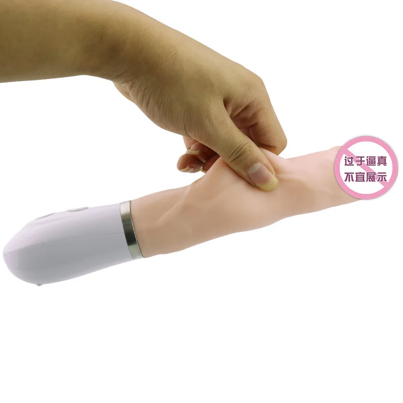 10 Скорость Реалистический Пенис Вибратор Секс игрушки для Для женщин немой