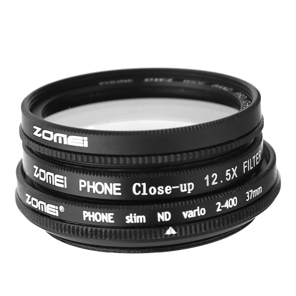 Flim 3in1 клип на PRO CPL+ закрыть+ Fader ND2-400 Фильтр для iphone Samsung Ipad Huawei Xiaomi объектива
