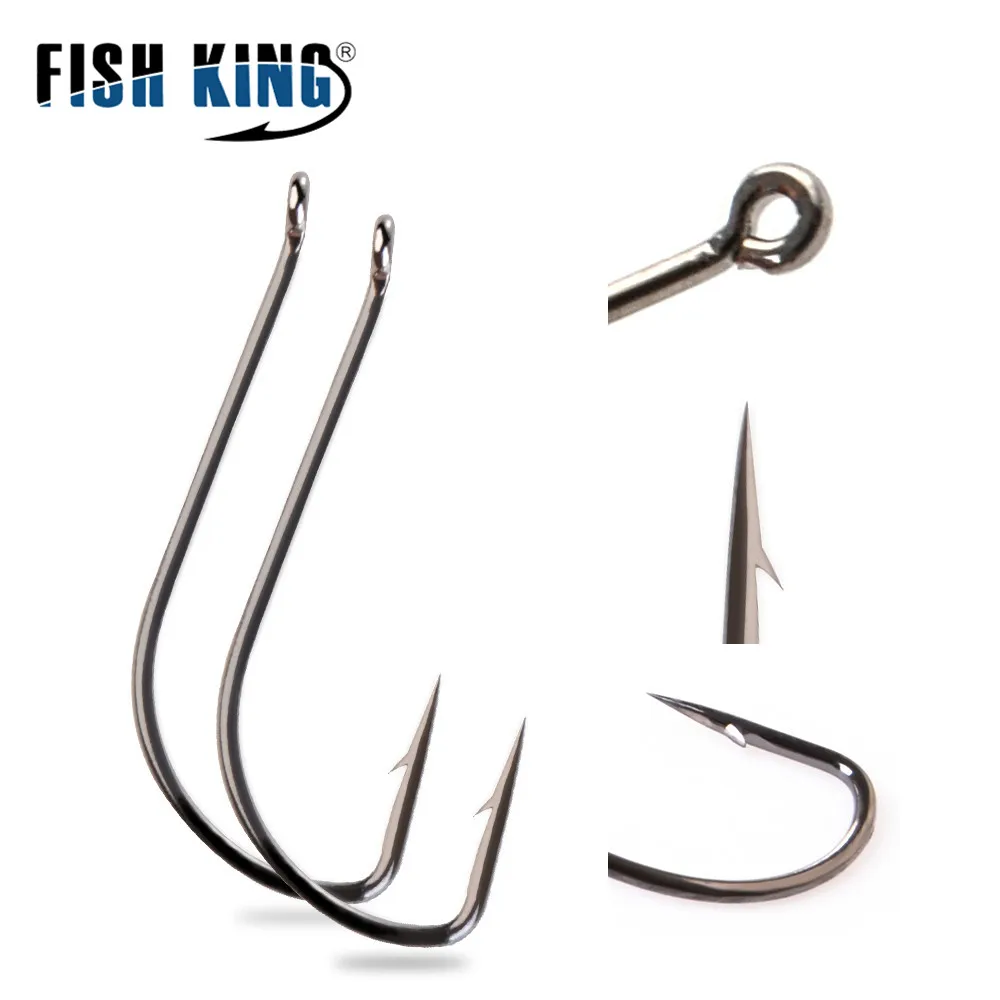 FISH KING 3 упак./лот SODE рыболовный крючок размер 5 # 16 рыболовные крючки из
