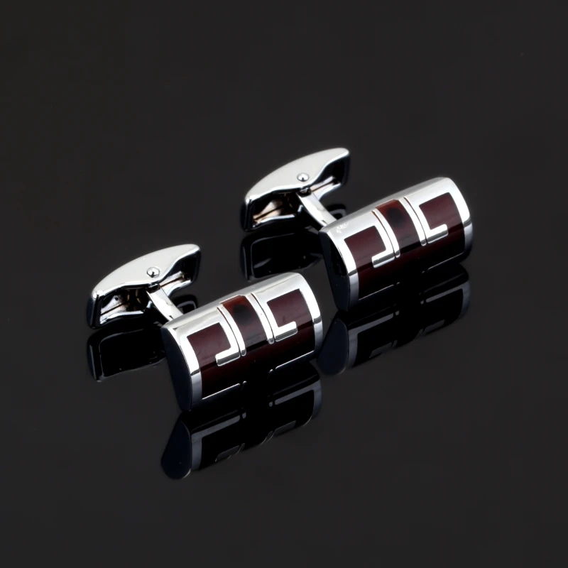 Новые французские модные мужские запонки высокого качества MB брендовые красные