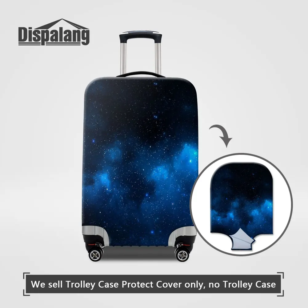 Чехол Dispalang Galaxy Suit, чехол на колесиках, Вселенная, Космический багаж, защитный чехол для 18-32 дюймов, защита от пыли, водонепроницаемые защитные чехлы - Цвет: Армейский зеленый