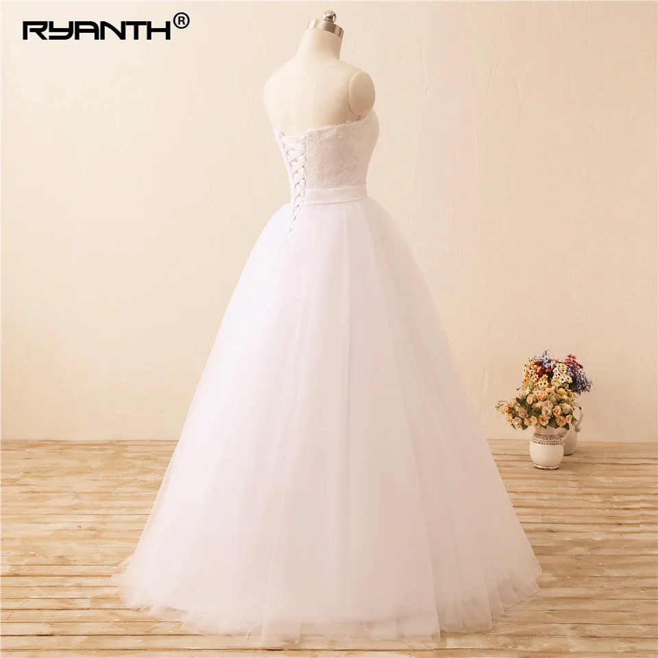 Пляжное свадебное платье Ryanth Boho недорогие богемные кружевные свадебные платья
