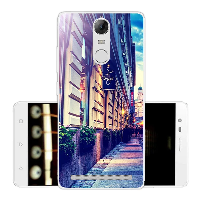 Чехол для Lenovo K5 Note роскошный защитный чехол Vibe A7020 a7020 5 дюймов Capa Funda Brick Road Couqe |