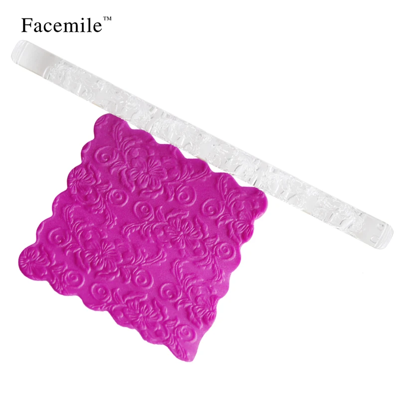 Декоративные Скалки в форме цветка Скалка для рождественского тиснения помадки