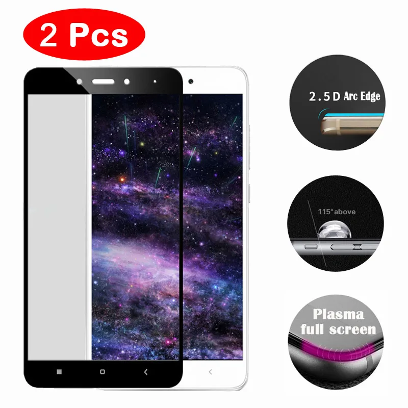 2 шт стекло для Xiaomi Redmi Note 4X закаленное Note4x Note4 4 протектор экрана полное покрытие 32g