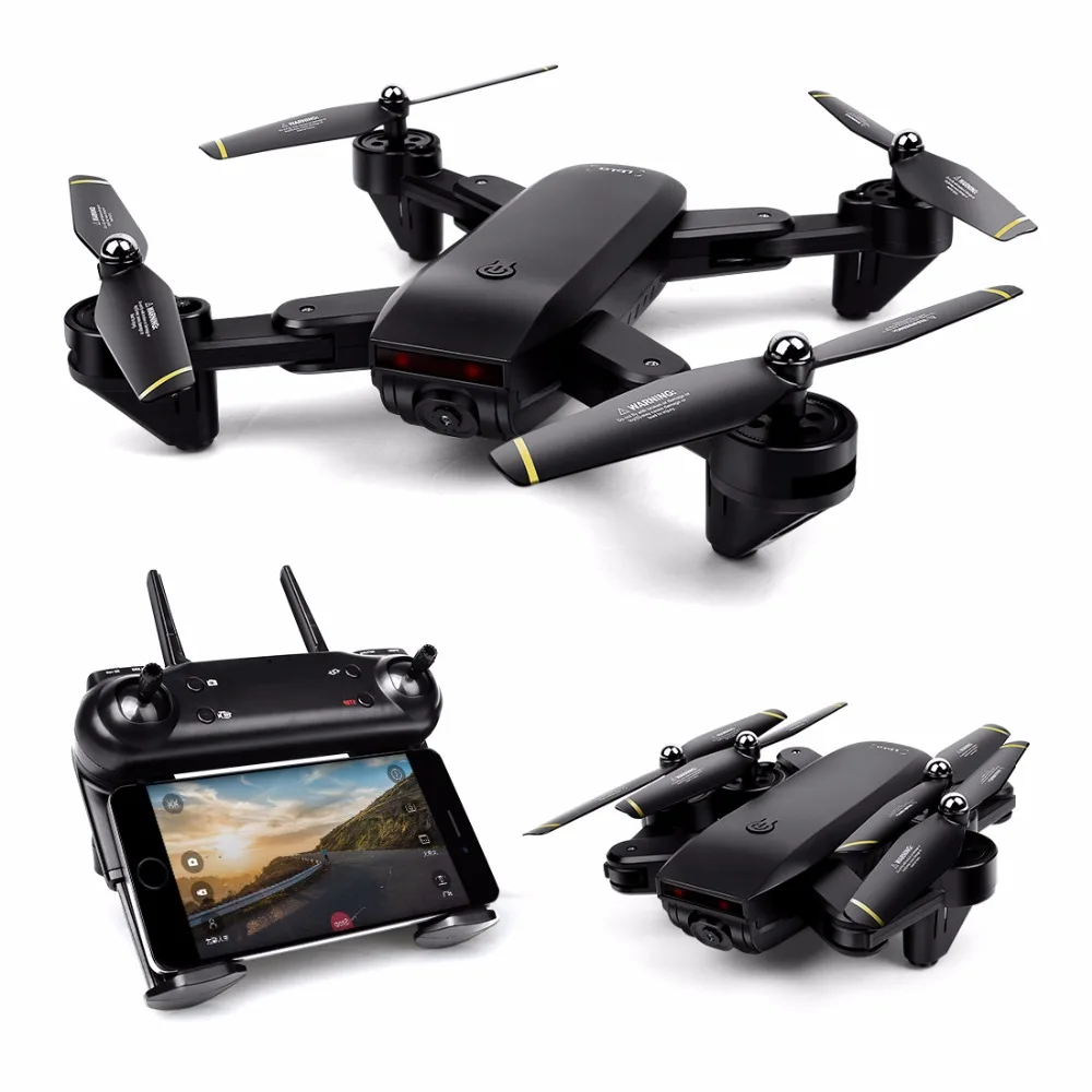 Дрон с Камера WI-FI FPV Headless режим 2 4 ГГц 4CH 6 оси Quadcopter 720P HD живое видео гироскопа