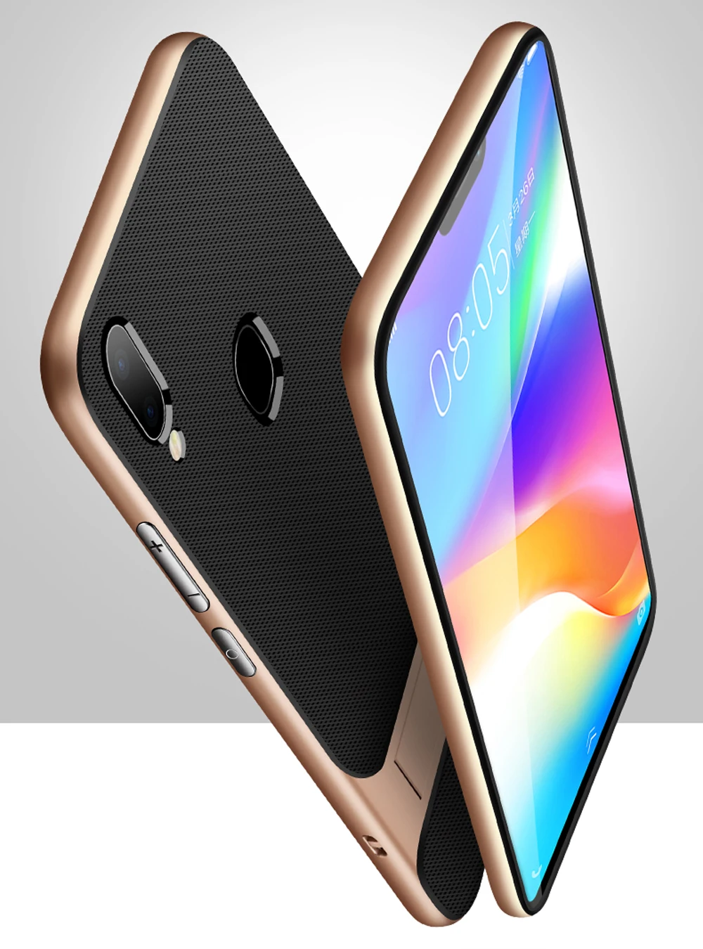 ДЛЯ vivo V9 чехол 6,3 дюймов планшетный ПК+ ТПУ Гибридный чехол-накладка стент задняя крышка чехол для vivo V9 Молодежные Y85 подставка чехол для телефона