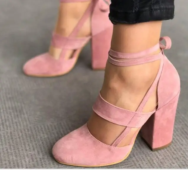 New Shoes Woman High Heels Ladies Pumps Sexy wedding shoes Footwear pumps platform beautiful black red gladiator Women's shoes