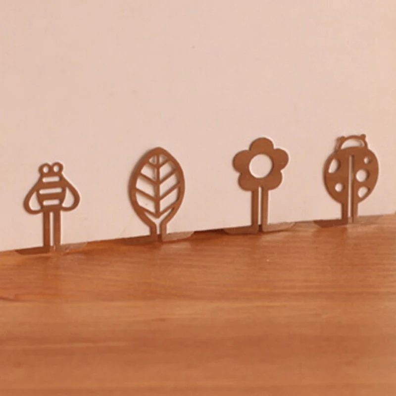 Супермаленькая металлическая Закладка-книжка 50 шт. в форме мультяшного героя