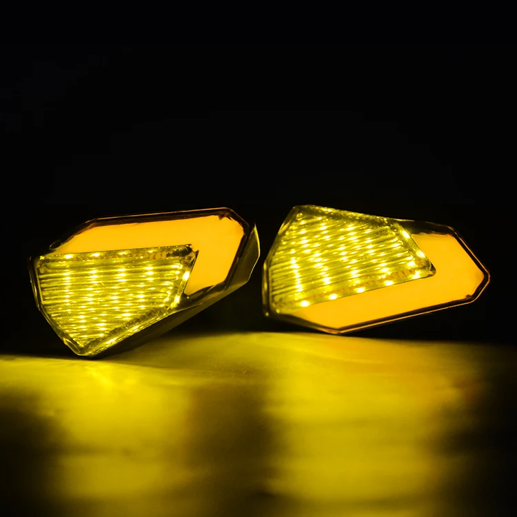 

Motorcycle Universel M10 Turn Signal Lights For BMW G310GS S1000R R1200GS HP4 Blinker Front Rear Light 2 color in one Indicator