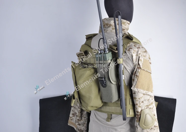 Z-TAC армейский PRC-148 Радио Чехол макет радиоприемника PRC 152 Talkie Walkie чехол без функции военный радио для PRC-148 PRC-152 Z022