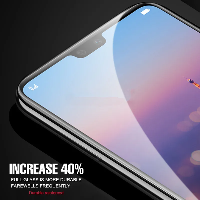 Высококачественное Закаленное стекло для Huawei P20 Lite Honor 9 полноэкранное Защитное Pro