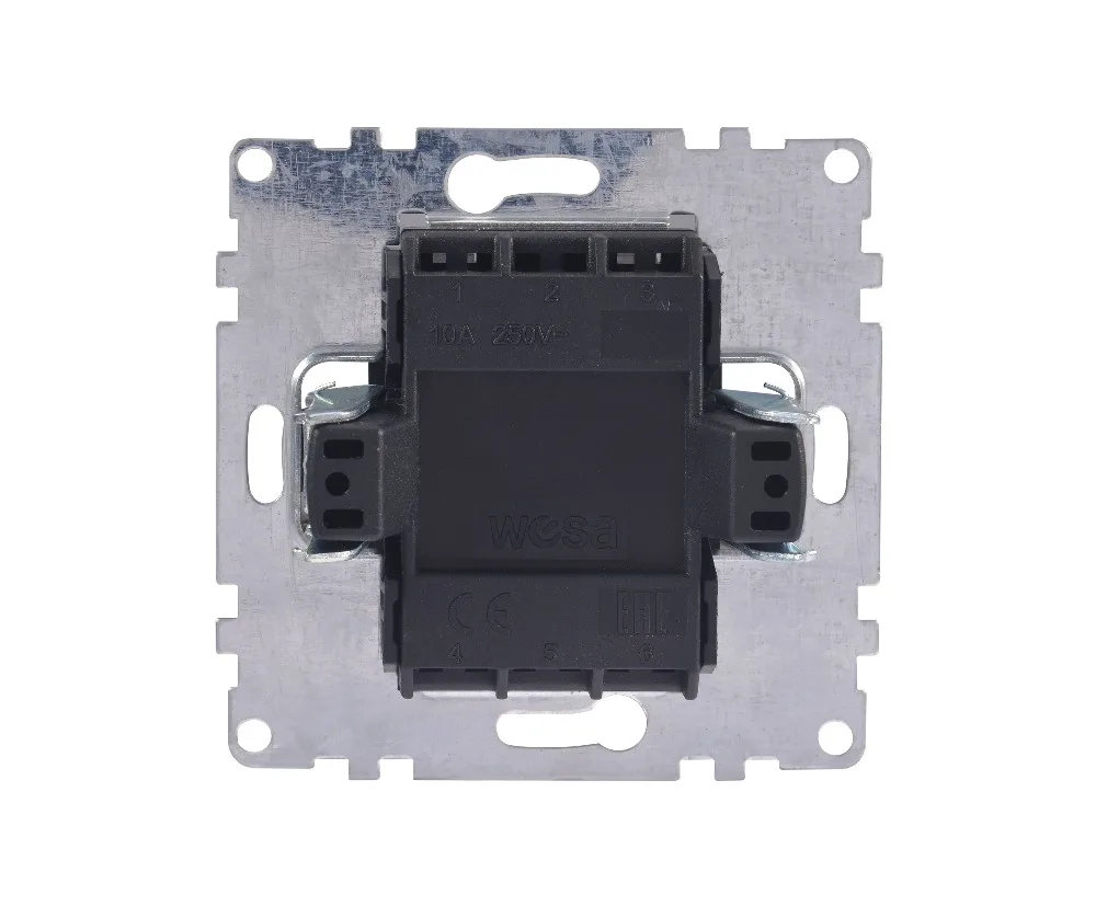 Выключатель света красный цвет переключатель немецкий настенный выключатель