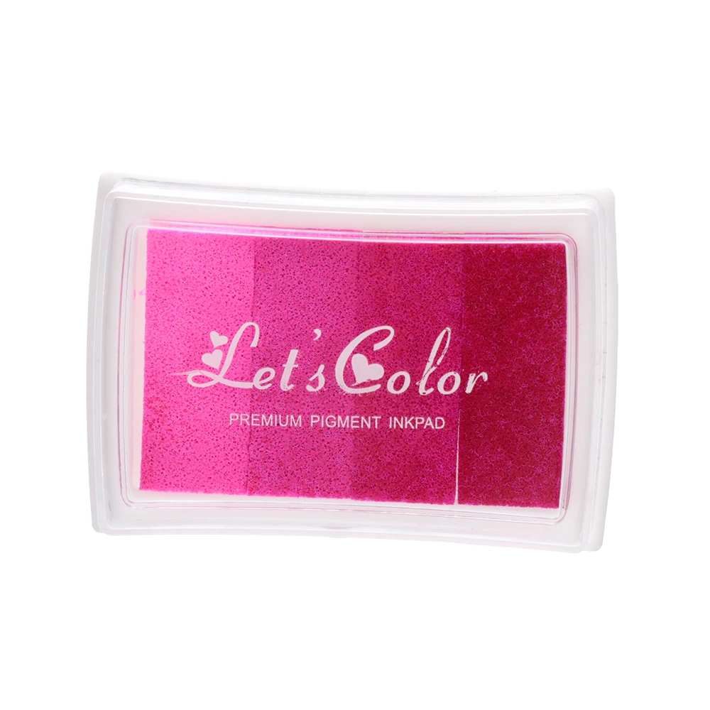 6 видов цветов самодельный DIY градиентный цветной коврик для чернил разноцветная