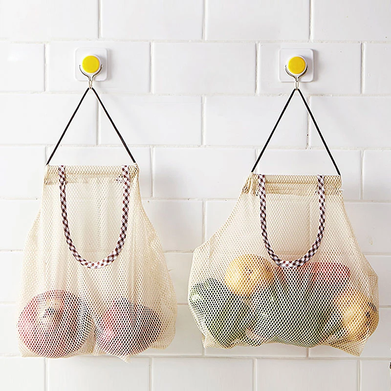 Net cloth Mesh Shopping Bag Reusable String Fruit Storage Handbag Totes Women Woven Shop Grocery Tote | Багаж и сумки