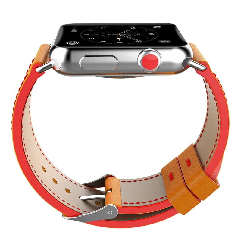 Ремешок из натуральной кожи для Apple Watch Series 1 2 3|Ремешки часов| |