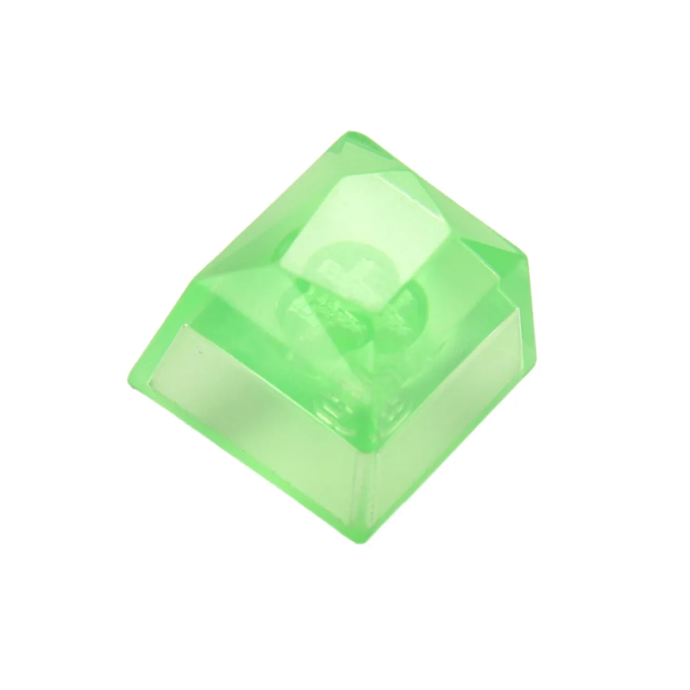 Смола Драгоценный Камень Keycap новинка блеск через брелки для Cherry MX Механическая игровая клавиатура