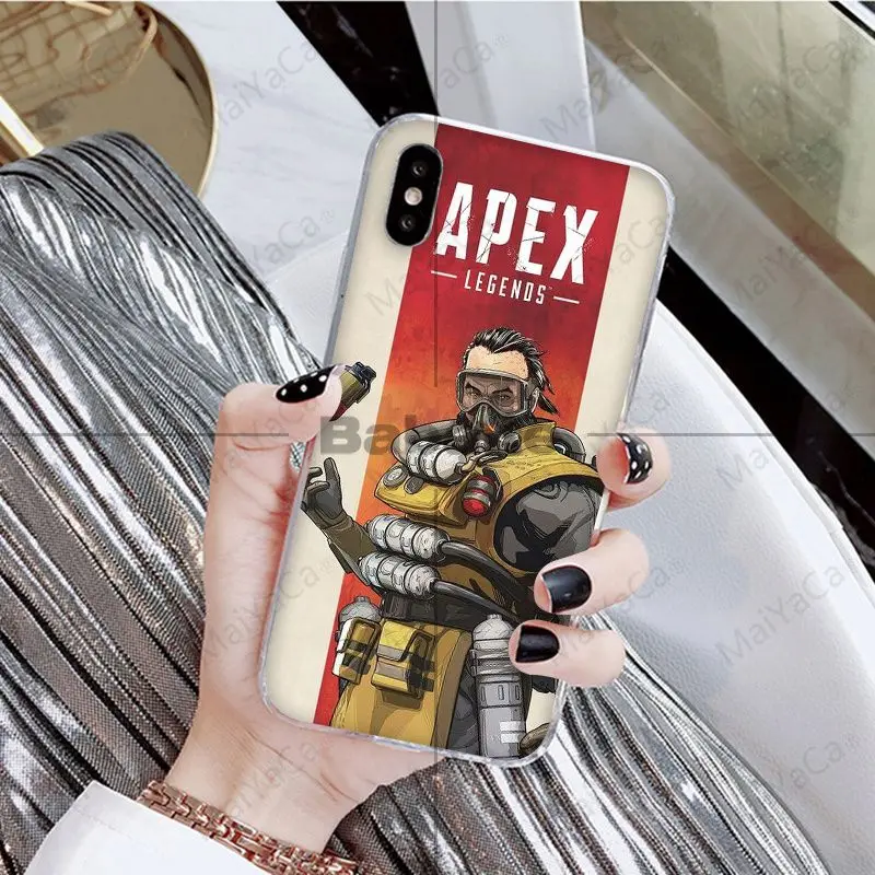 A4 Babaite Apex Legends клиент высокое качество Новинка чехол для телефона Fundas для Apple iPhone 8 7 6 6S Plus X XS MAX 5 5S SE XR чехол - Цвет: A4