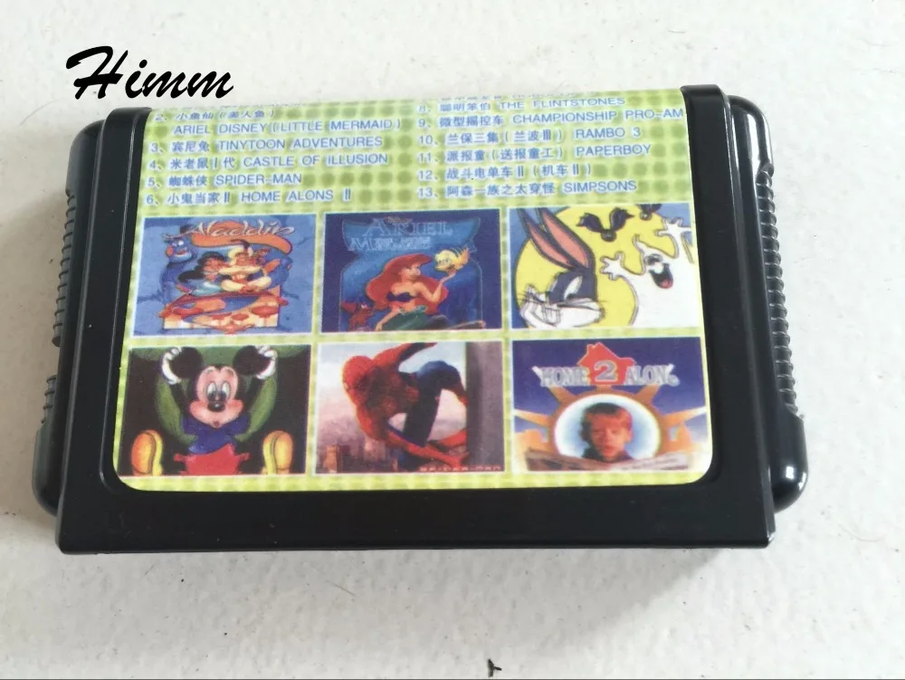 112 в 1 игровой картридж 16 бит карточная игра для Sega игры Mega Drive MD Megadrive Genesis