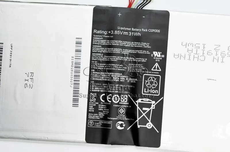 JIGU C12P1305 Оригинальный аккумулятор для ноутбука Asus Transformer Pad TF701T K00C|original laptop battery|laptop