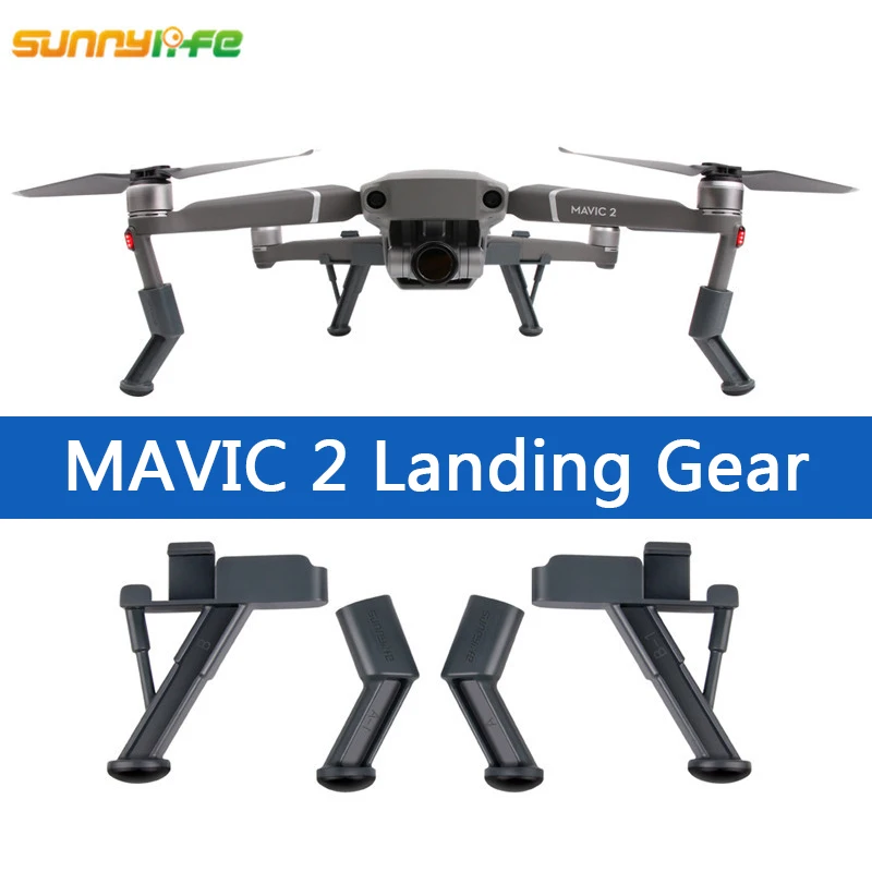 Sunnylife Расширенная посадочная Шестерня для DJI Mavic 2 Pro Zoom защита ножек Аксессуары