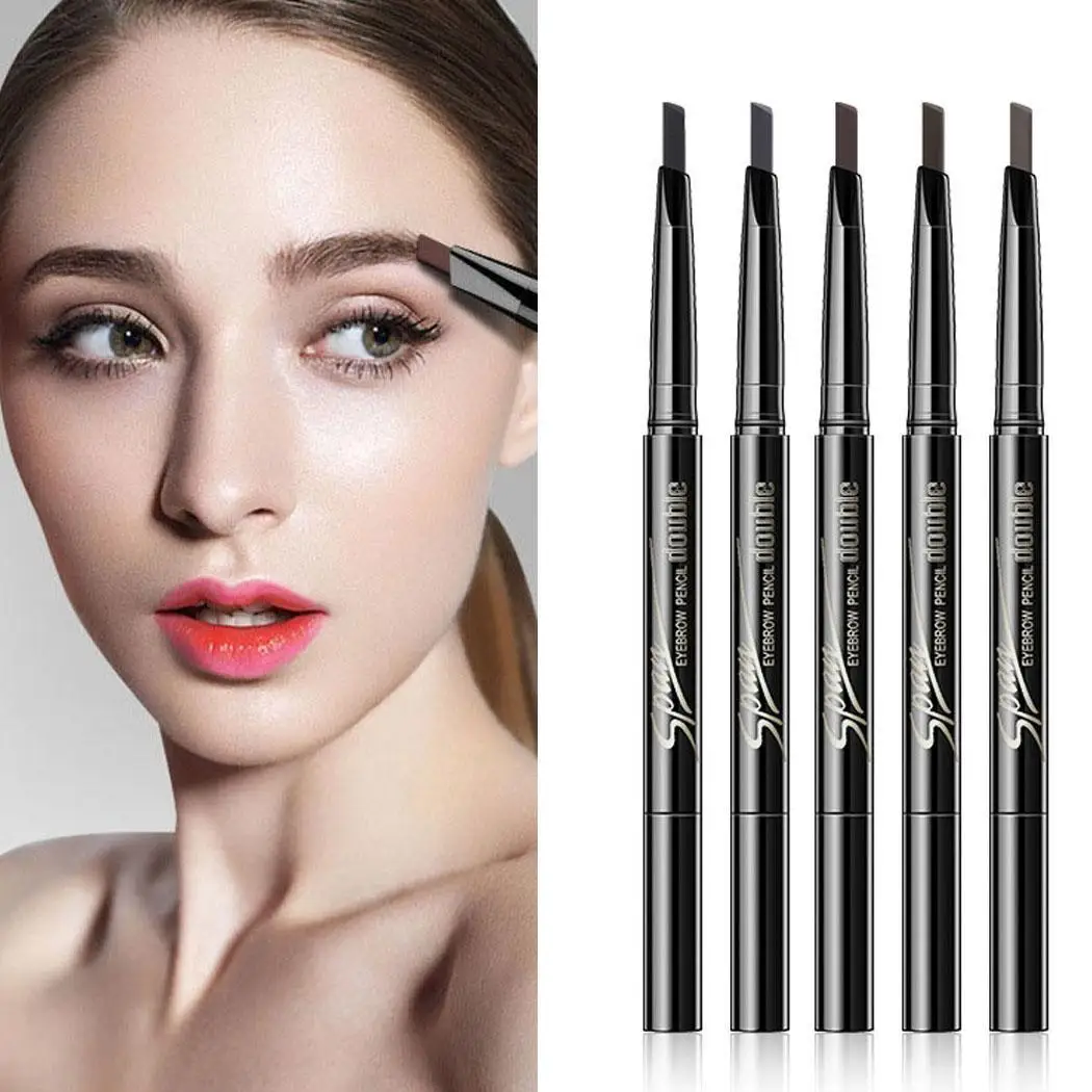 5 видов цветов карандаш для бровей Макияж Косметический Водонепроницаемый