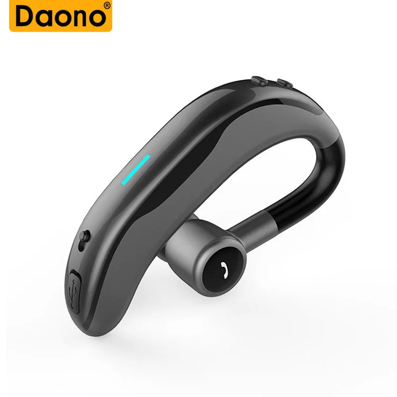 DAONO S1 IPX7, водонепроницаемые Bluetooth наушники, гарнитуры, беспроводная гарнитура, HD микрофон, деловые Bluetooth наушники для samsung iPhone X