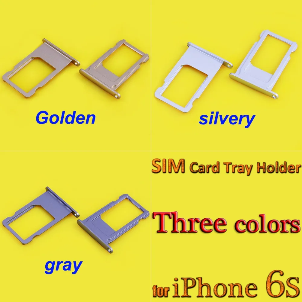 Высококачественный лоток для SIM карты держатель Слот Сменный Адаптер iPhone 6 S 4 7