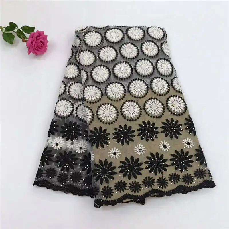 Yellow Beaded African French Tulle Net Lace Fabric With Stones Fashion Nigerian Wedding Fabrics For Dress C10 |