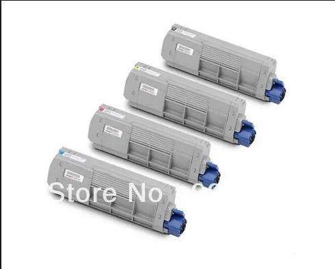 HOT !!! Compatible copier cartridge used for OKI C610 Color Toner Cartridge Cyan/Magenta/Yellow/Black 4pcs/Lot top quality | Компьютеры и