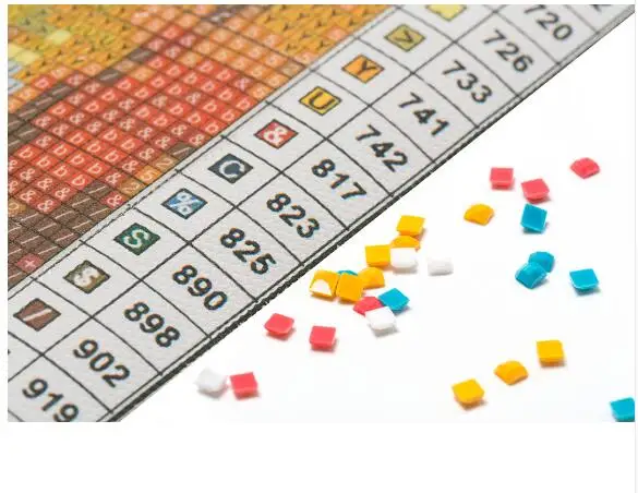 Полный квадрат 5 D мультфильм пейзаж густое дерево Алмазная мозаика картина