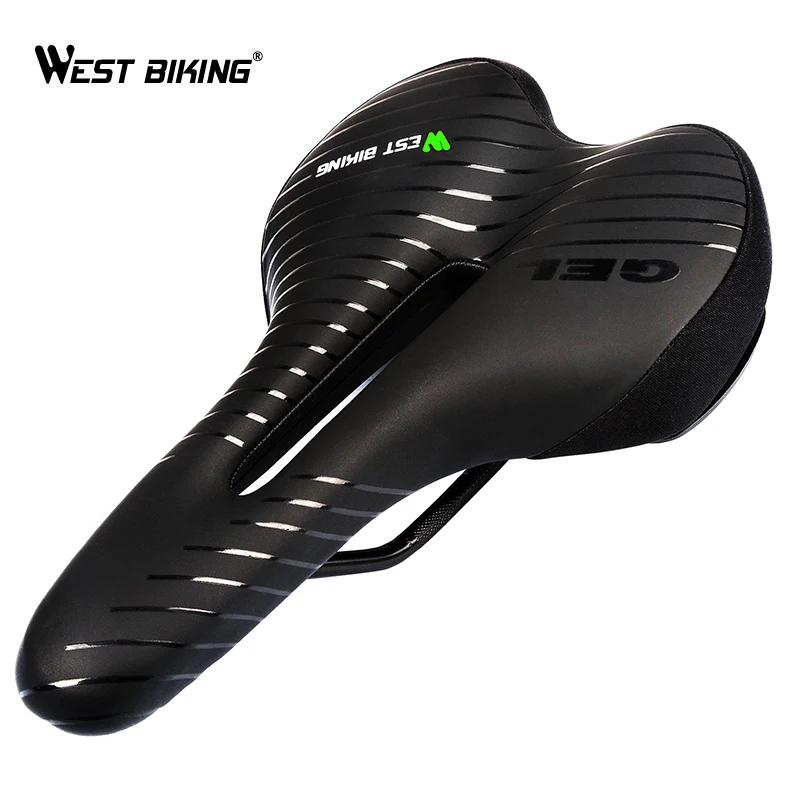 WEST BIKING Водонепроницаемый седло велосипеда с задний фонарь велосипед Велоспорт